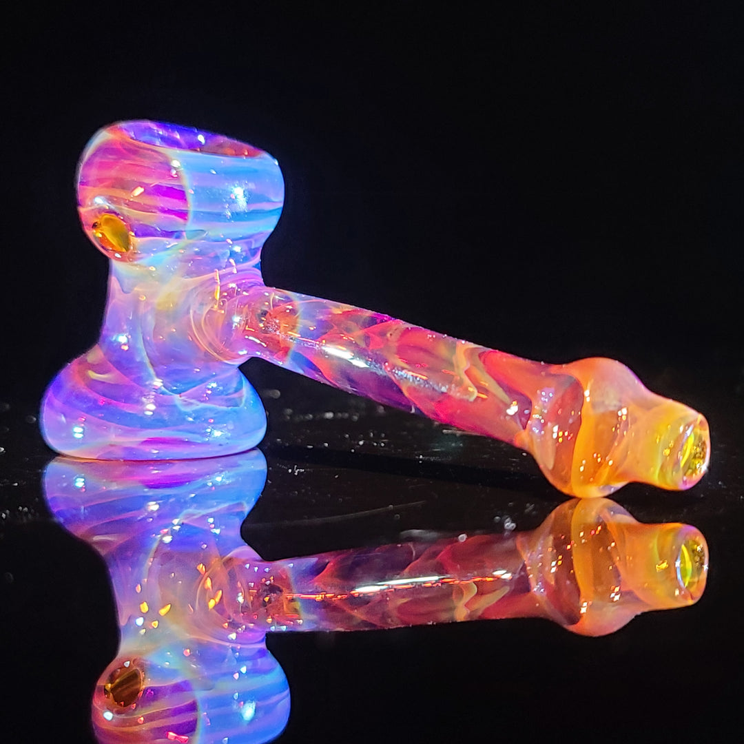 Mushroom Hammer Glass Pipe Updog Glass   