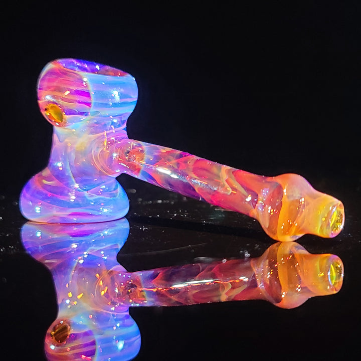 Mushroom Hammer Glass Pipe Updog Glass   