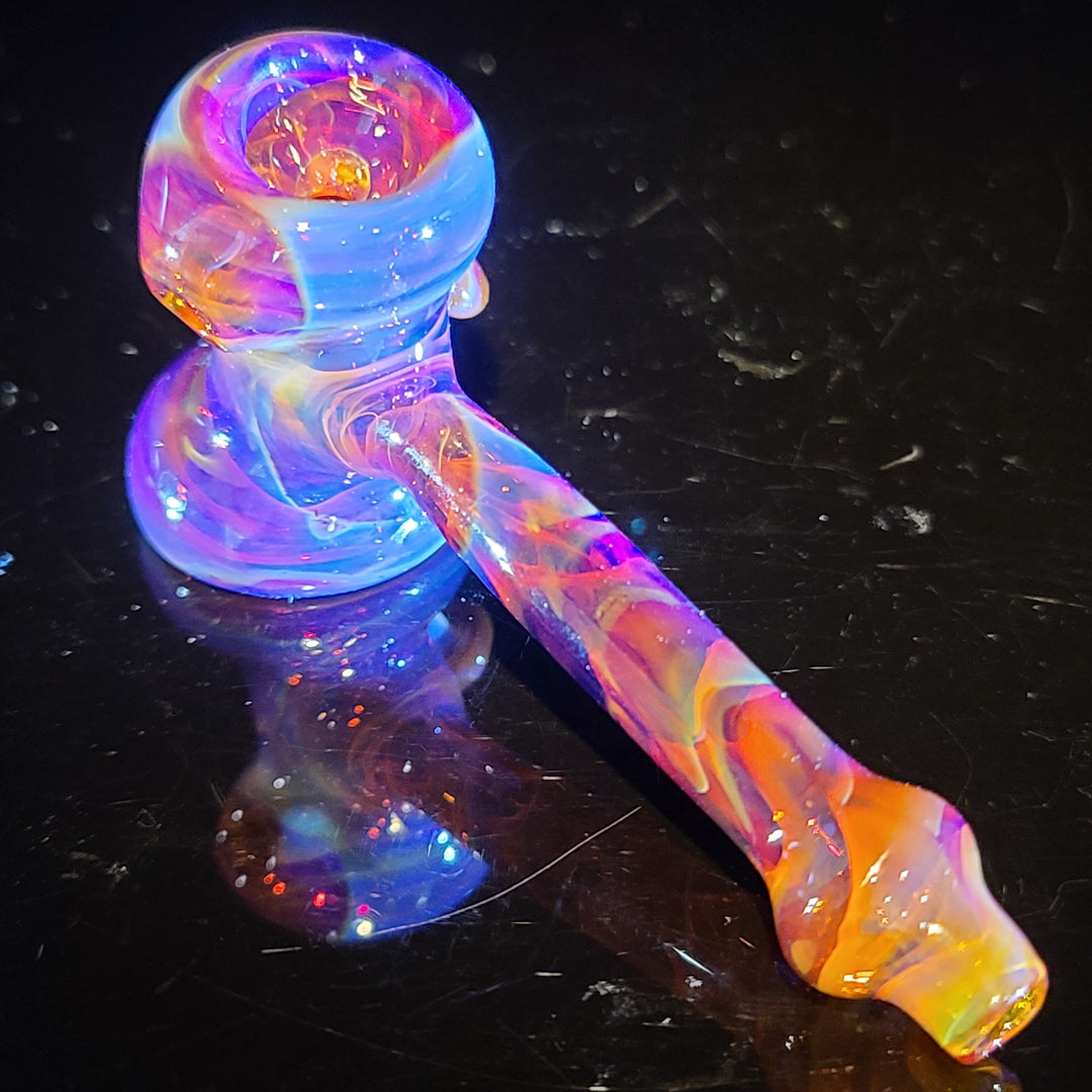 Mushroom Hammer Glass Pipe Updog Glass   