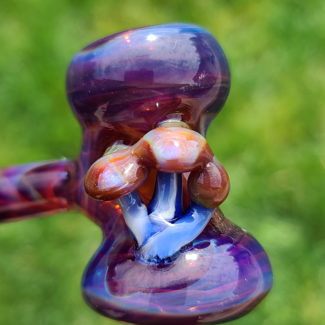 Mushroom Hammer Glass Pipe Updog Glass   