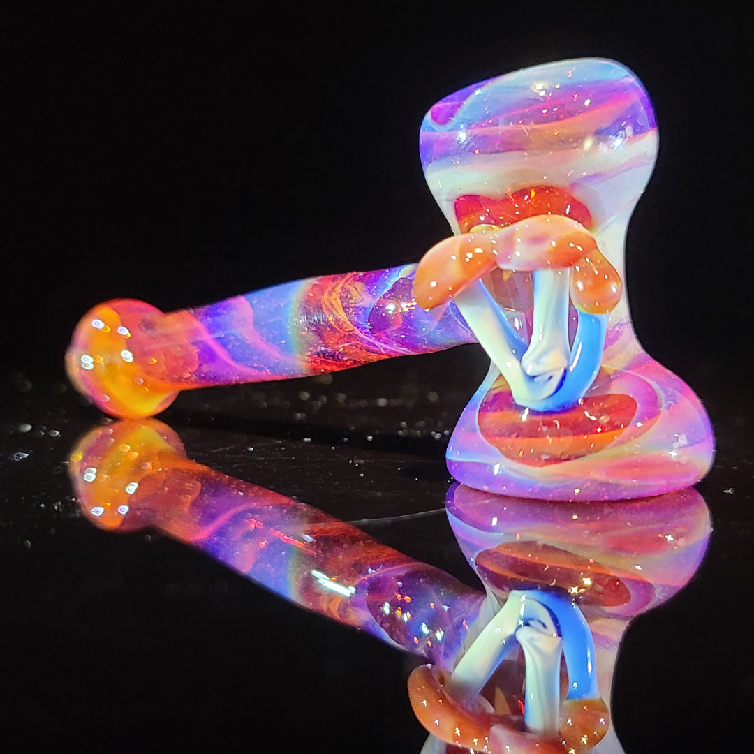 Mushroom Hammer Glass Pipe Updog Glass   