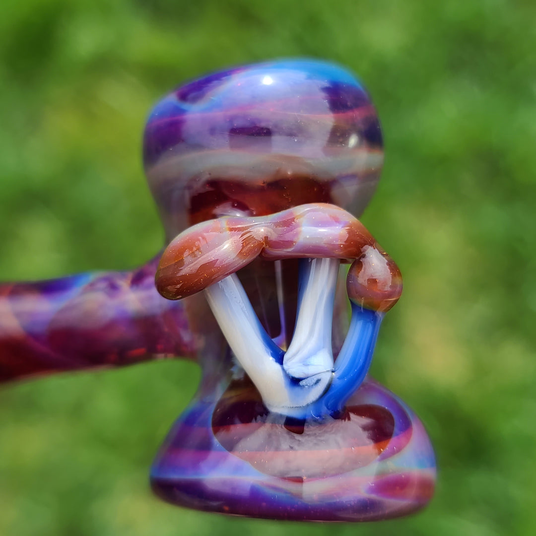 Mushroom Hammer Glass Pipe Updog Glass   