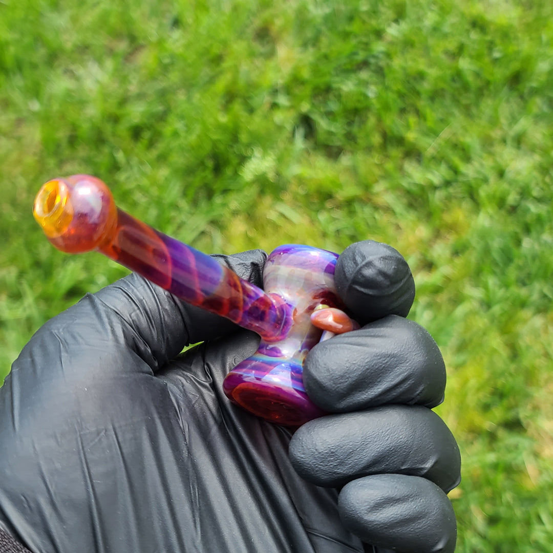 Mushroom Hammer Glass Pipe Updog Glass   