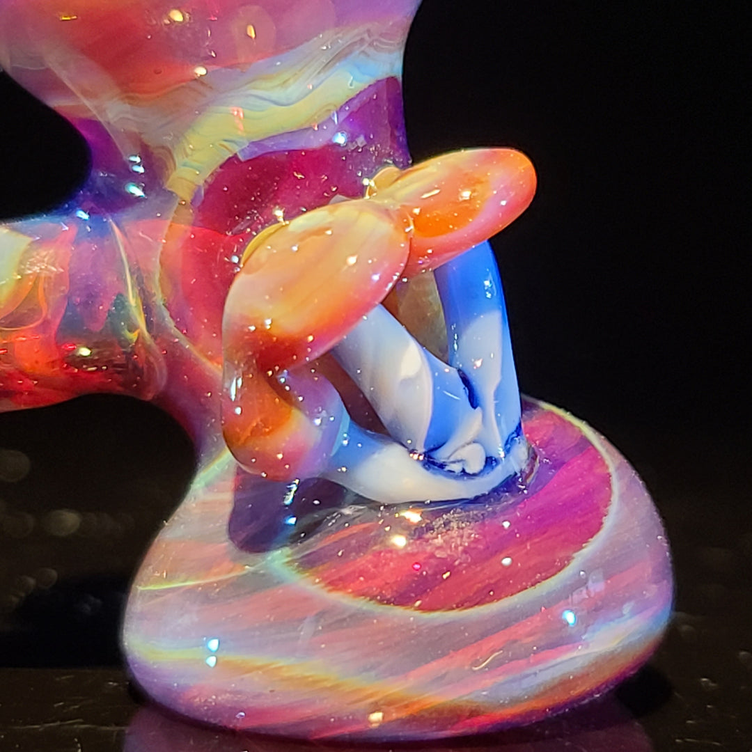 Mushroom Hammer Glass Pipe Updog Glass   