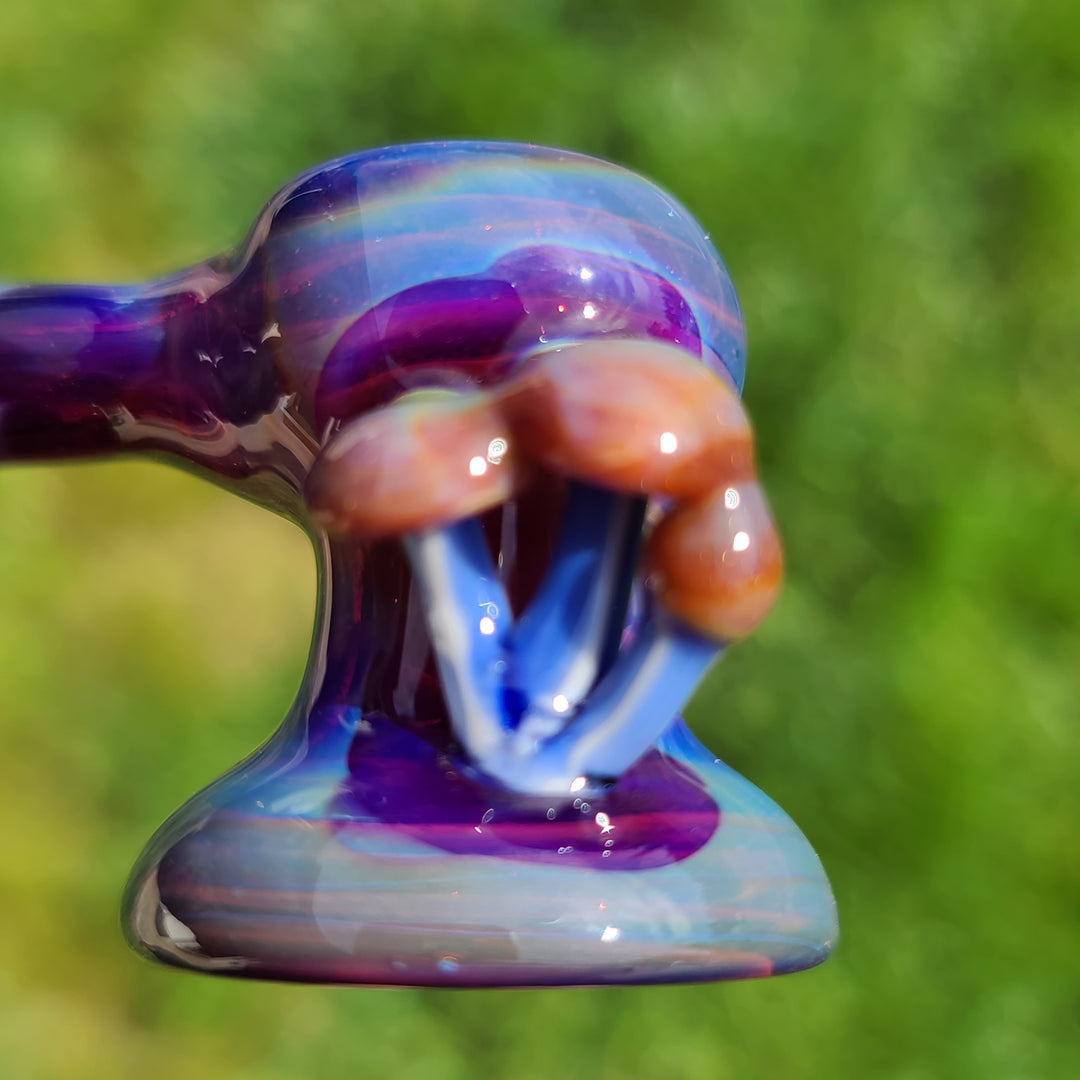 Stand Up Mushroom Hammer Glass Pipe Updog Glass   