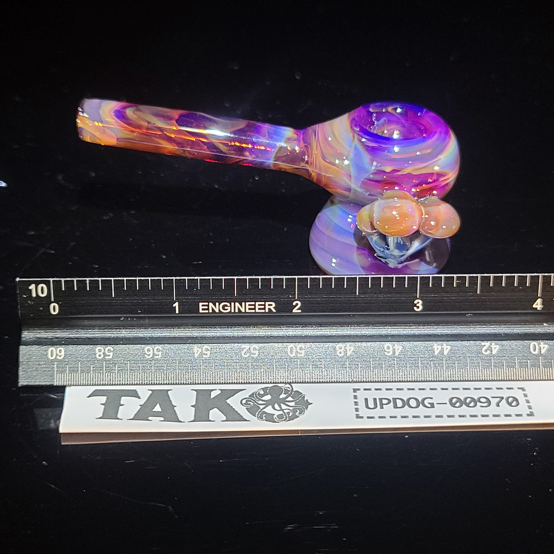 Stand Up Mushroom Hammer Glass Pipe Updog Glass   