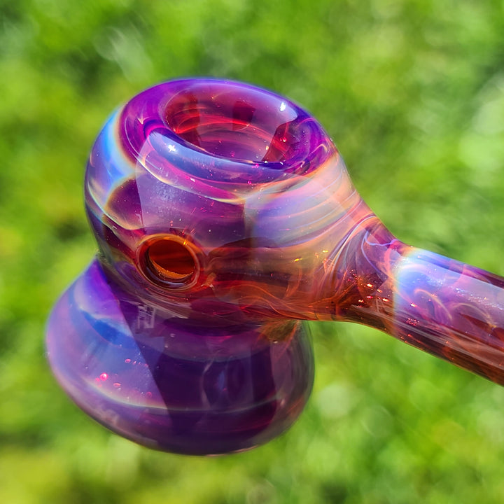 Stand Up Mushroom Hammer Glass Pipe Updog Glass   
