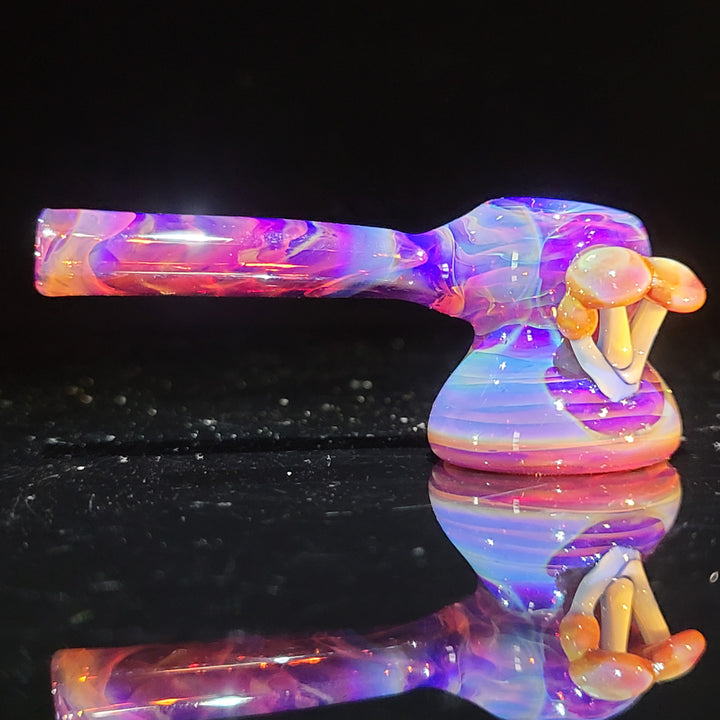 Stand Up Mushroom Hammer Glass Pipe Updog Glass   