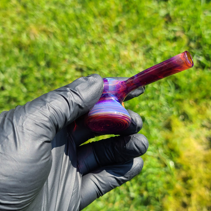 Stand Up Mushroom Hammer Glass Pipe Updog Glass   