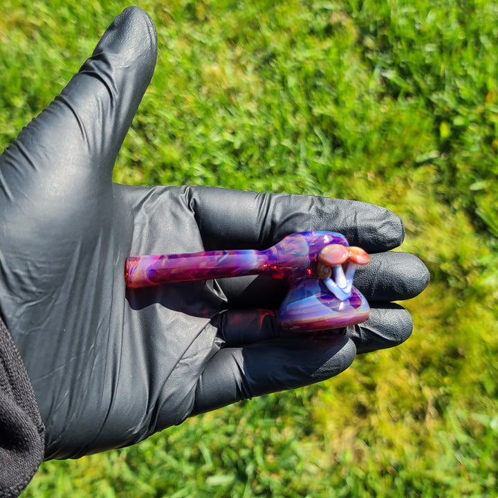 Stand Up Mushroom Hammer Glass Pipe Updog Glass   