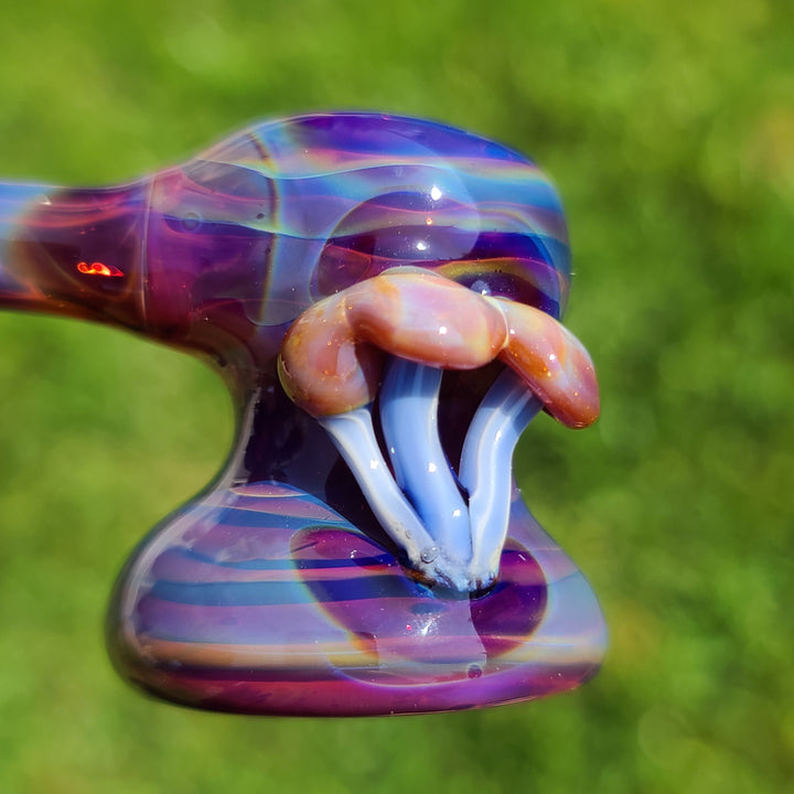 Stand Up Mushroom Hammer Glass Pipe Updog Glass   