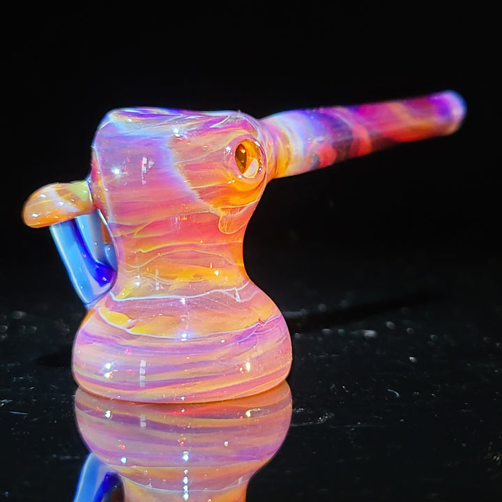 Stand Up Mushroom Hammer Glass Pipe Updog Glass   