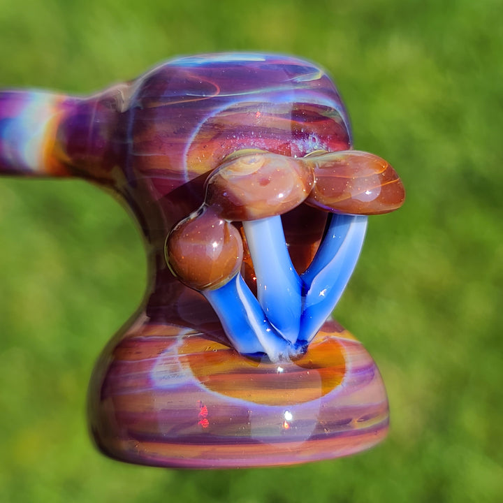 Stand Up Mushroom Hammer Glass Pipe Updog Glass   