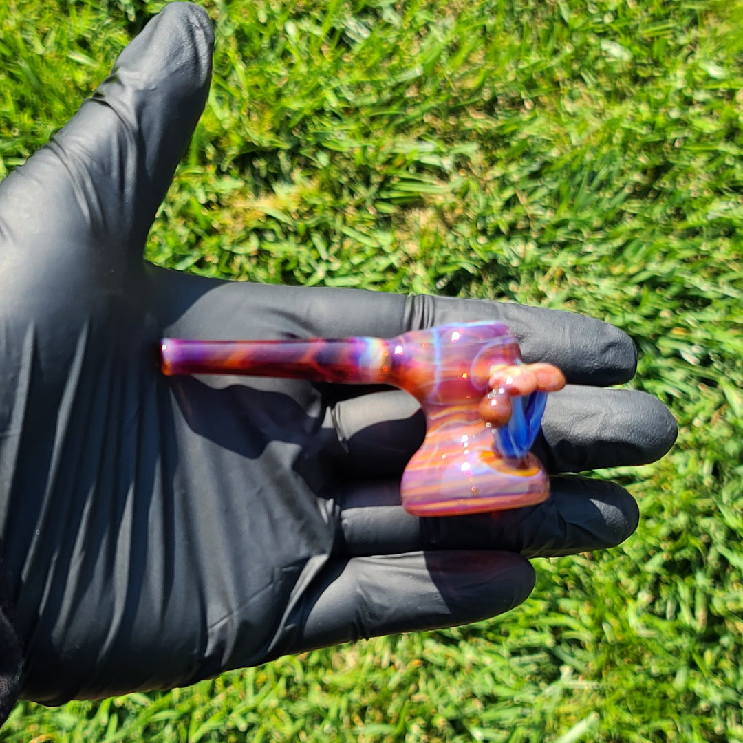 Stand Up Mushroom Hammer Glass Pipe Updog Glass   