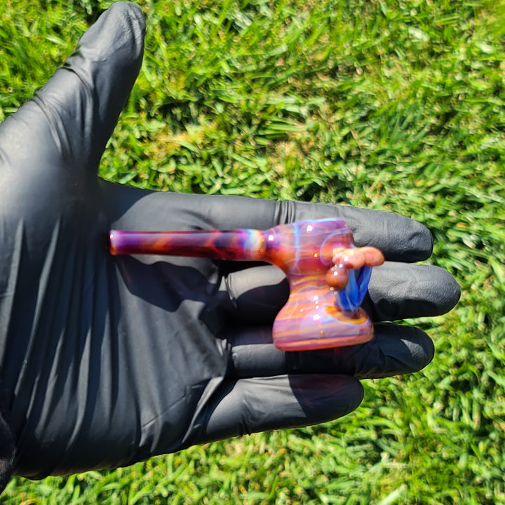 Stand Up Mushroom Hammer Glass Pipe Updog Glass   