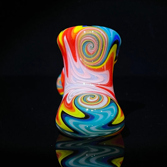 Pinky Sunset Heady Hammer Bubbler- SECONDS Glass Pipe TG   