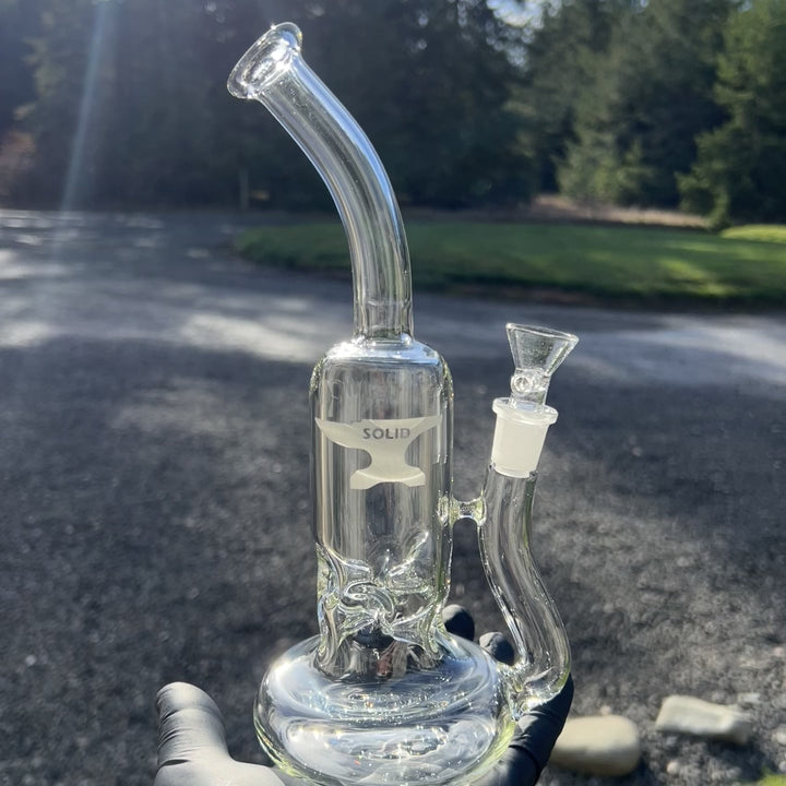 Solid Glass Witch Ball Bubbler
