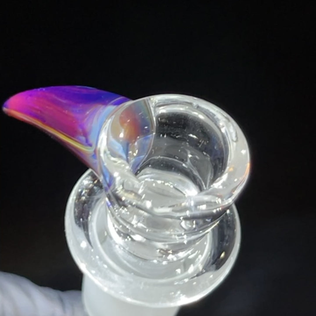 14mm Purple Horn Martini Pull Slide