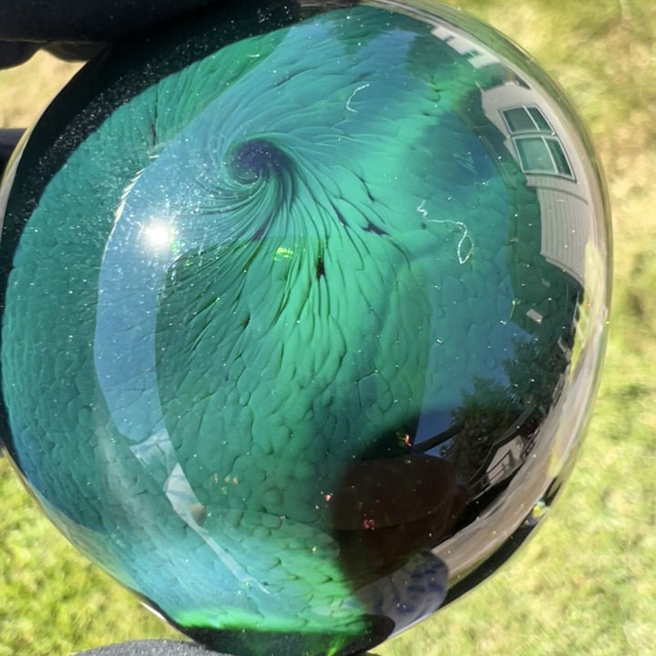 Thick Exp Green Pipe Glass Pipe Chuck Glass