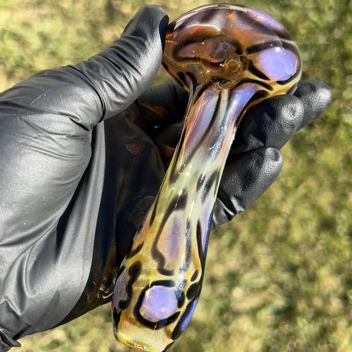 Leopard Pipe Glass Pipe Beezy Glass