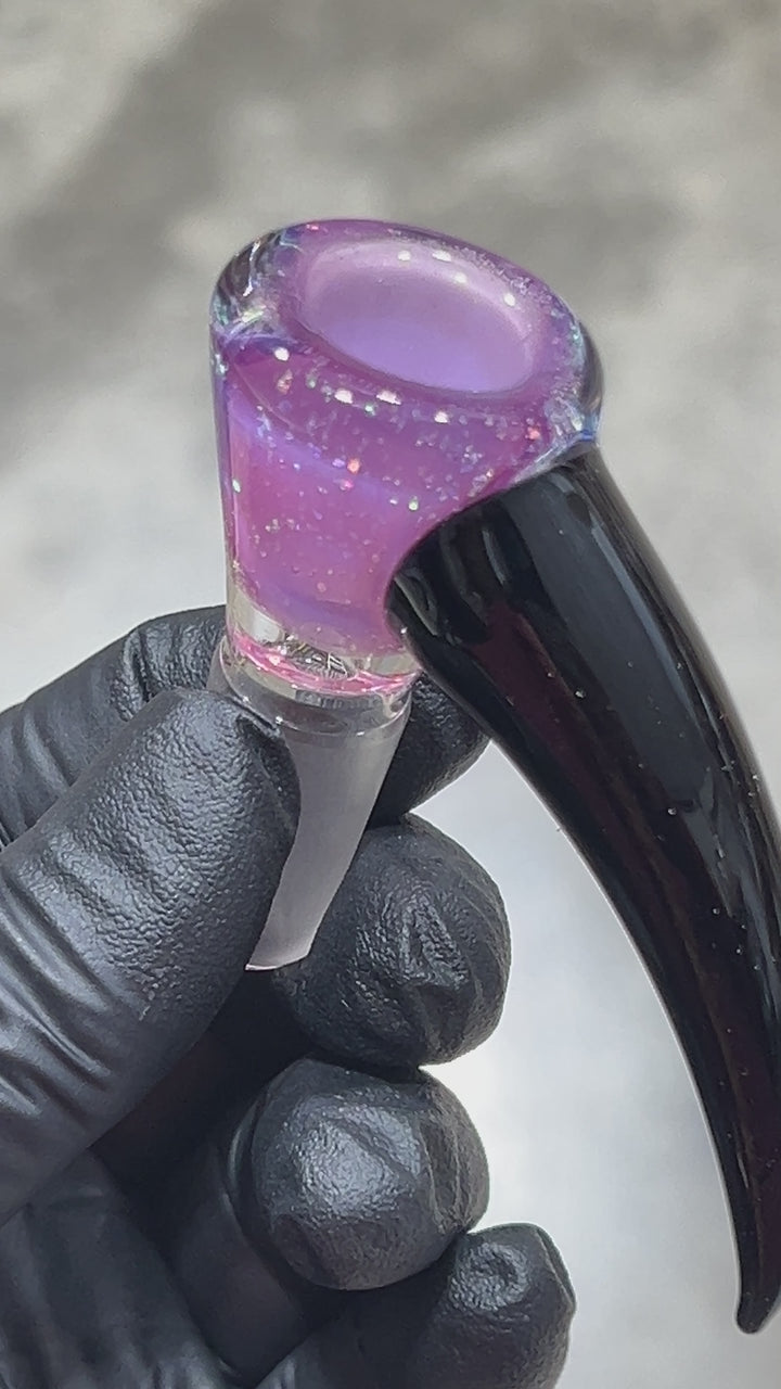 14mm Crushed Opal Horn Maritni Pull Slide