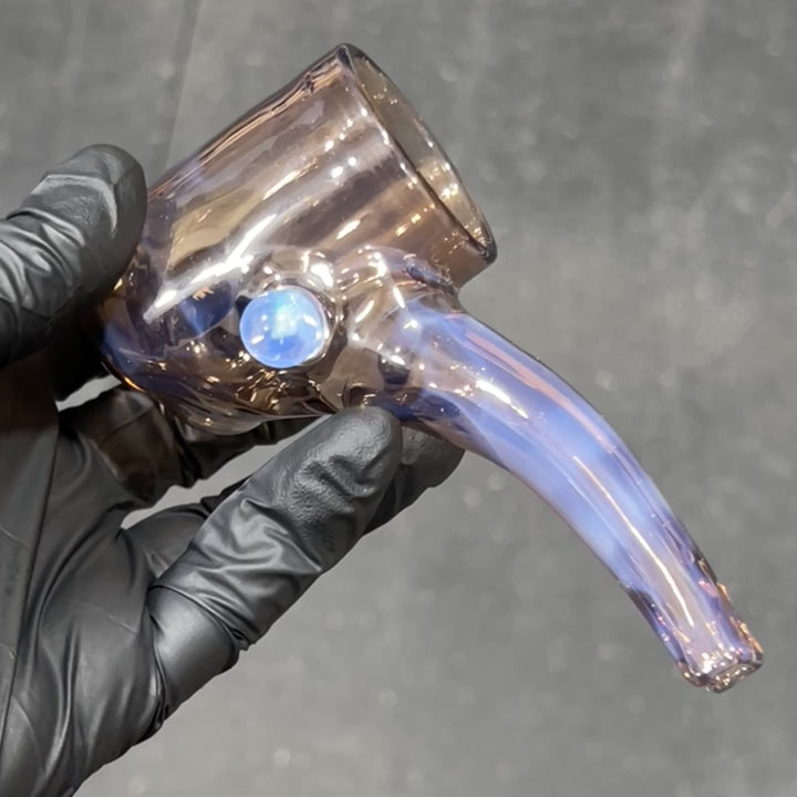 Whiskey Purple Puffco Proxy Hammer Glass Pipe Organik Glass