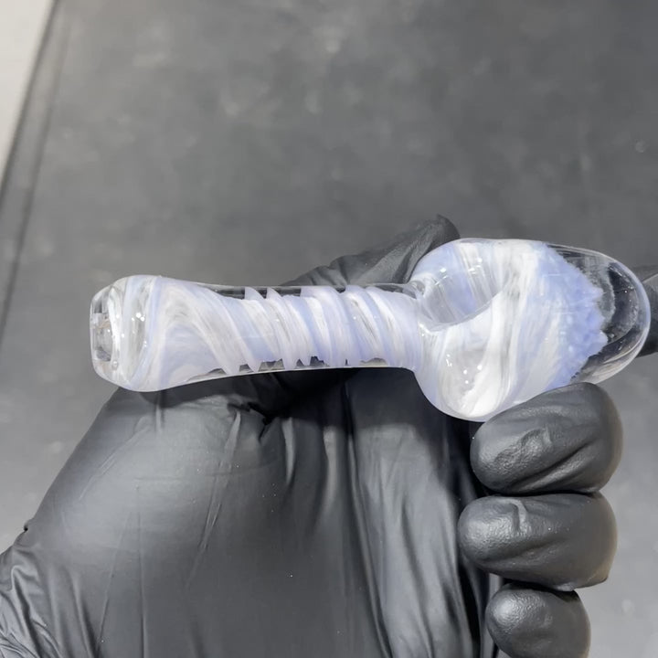 Alyssum Alien Brain Honeycomb Pipe Glass Pipe Plug a Nug