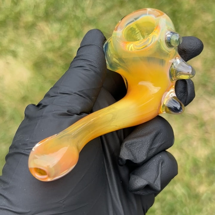 Fumed Spike Sherlock Glass Pipe Orosboro Glass