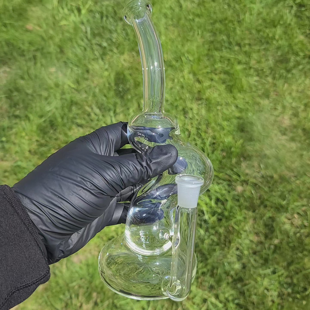 Solid Glass 11" Zong Bubbler