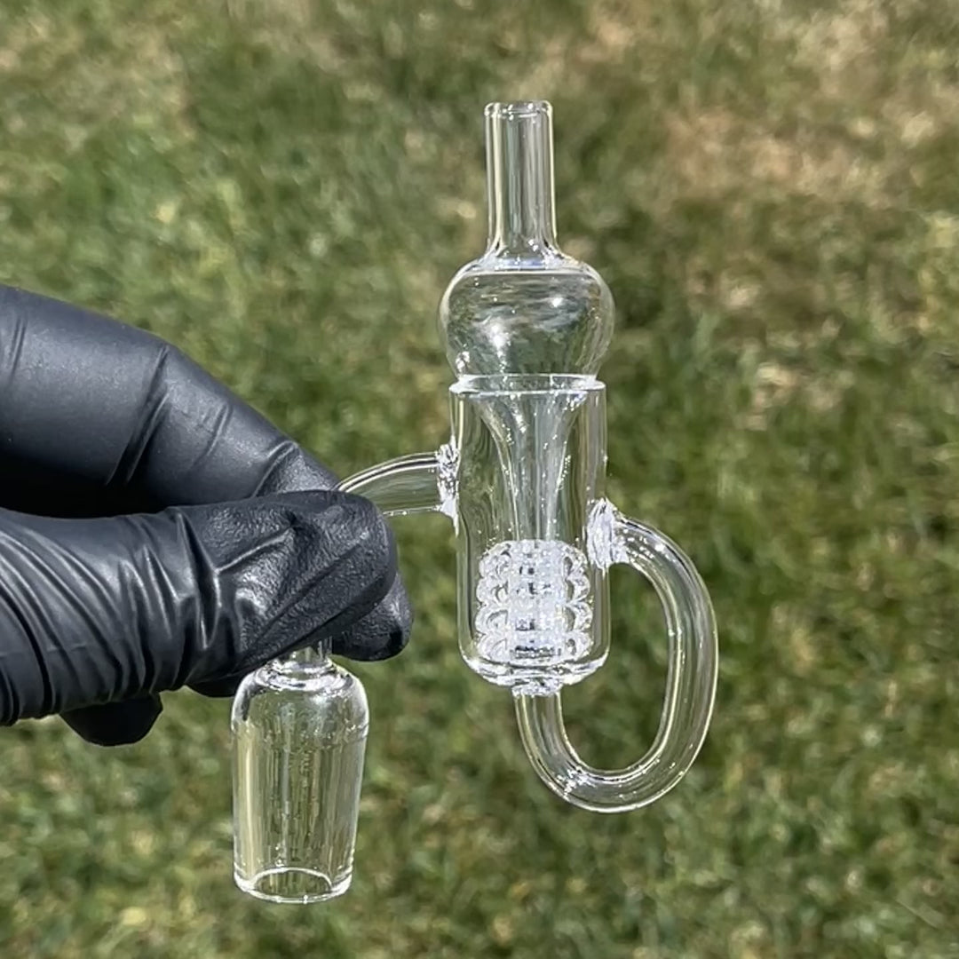 18mm 90° Diamond Knot Cycler Banger Accessory TG