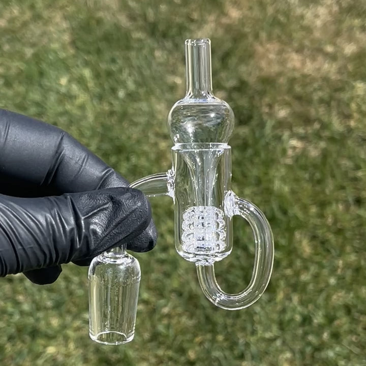 18mm 90° Diamond Knot Cycler Banger Accessory TG
