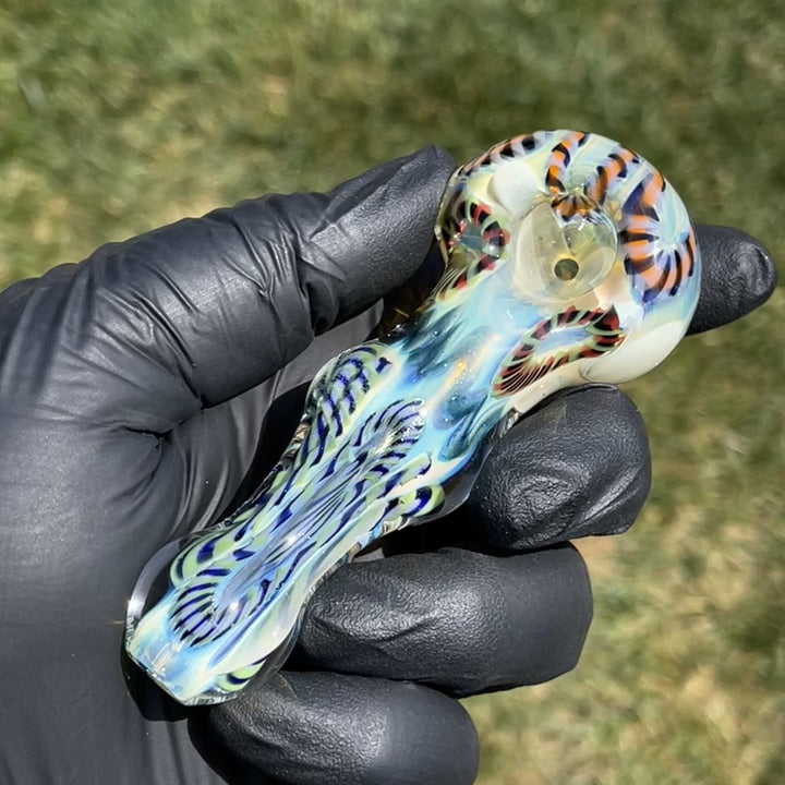 Super Chunky Inside Out Maria Spoon Glass Pipe Tiny Mike