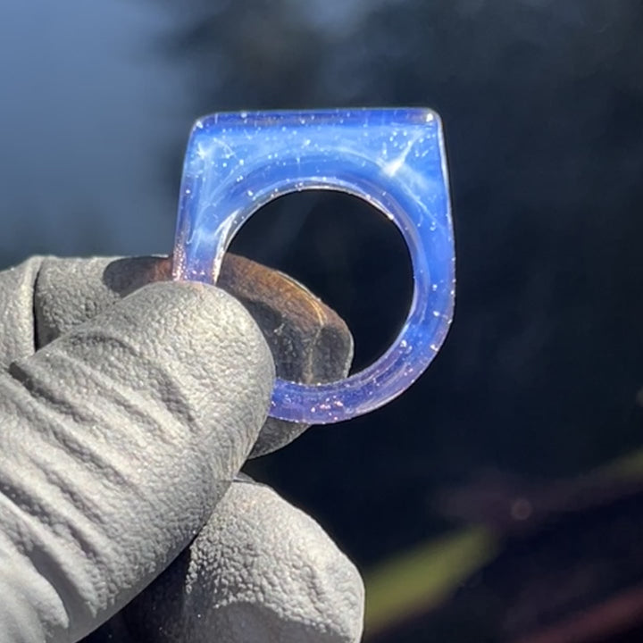 Squared Glass Ring