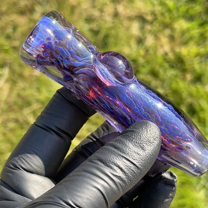 Purple Plasma Chillum Glass Pipe Tako Glass
