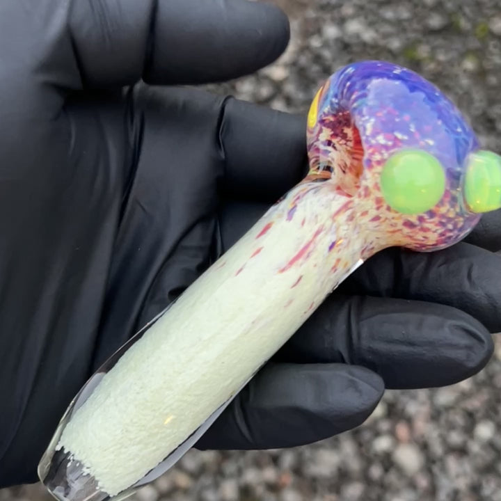 Purple Nebula Pipe Glass Pipe Tako Glass