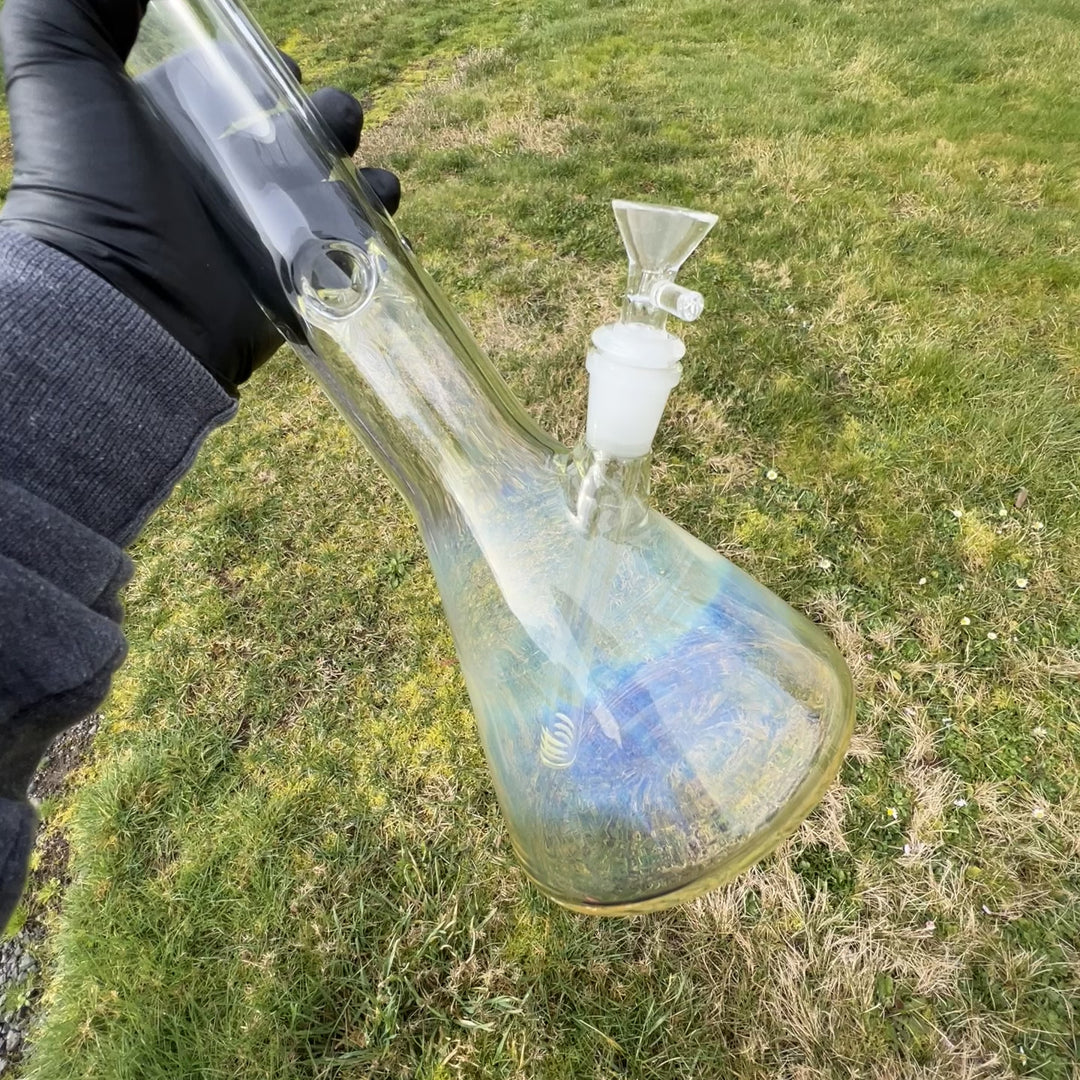 22" Fume Beaker Bong Glass Pipe TG