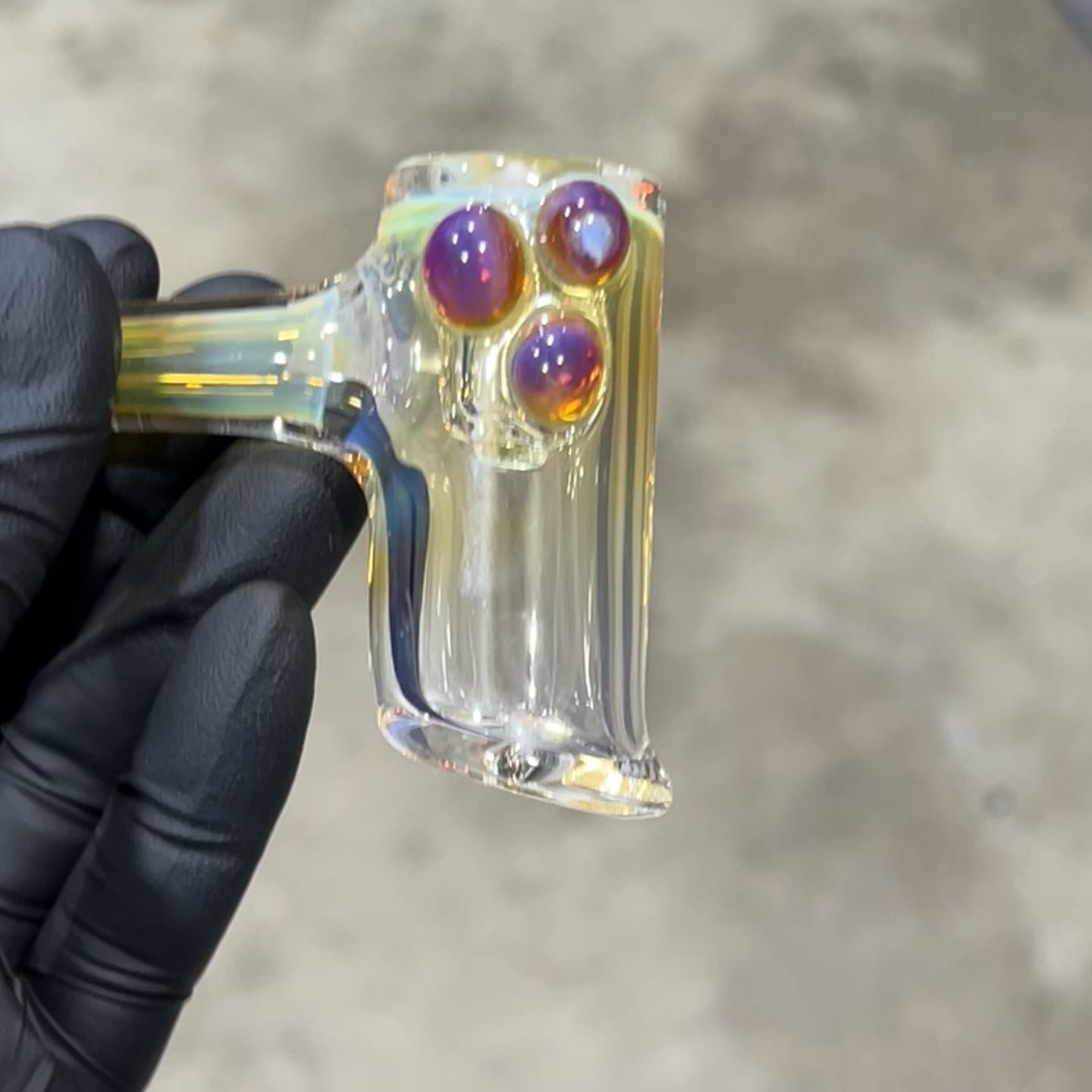 Silver Fumed Hash Hammer – Tako Glass