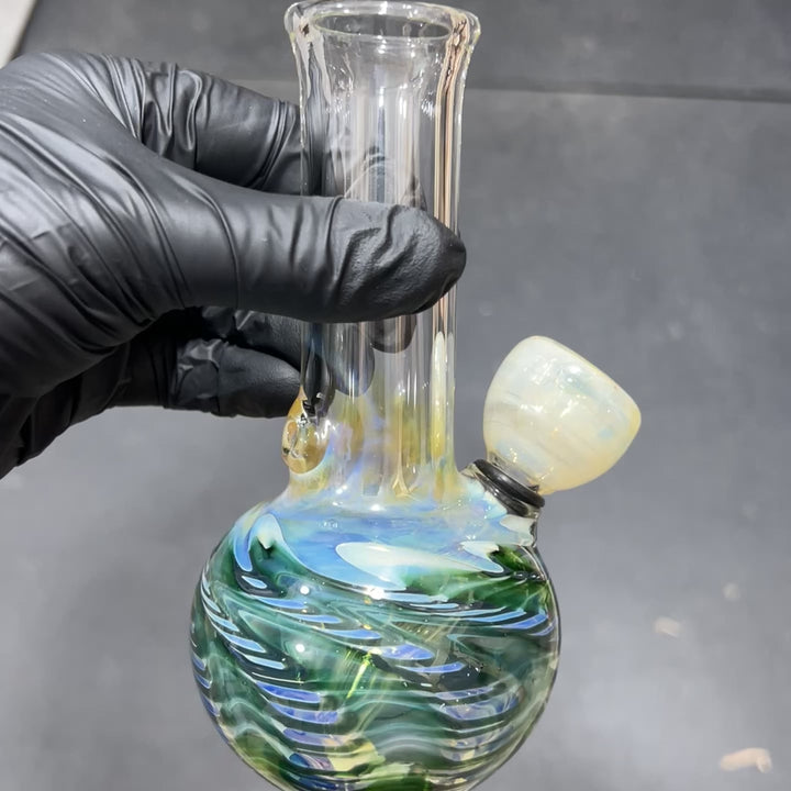5" Fumed Mini Bong Glass Pipe Mary Jane's Glass