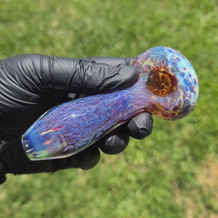 Purple Nebula Large Glass Pipe
