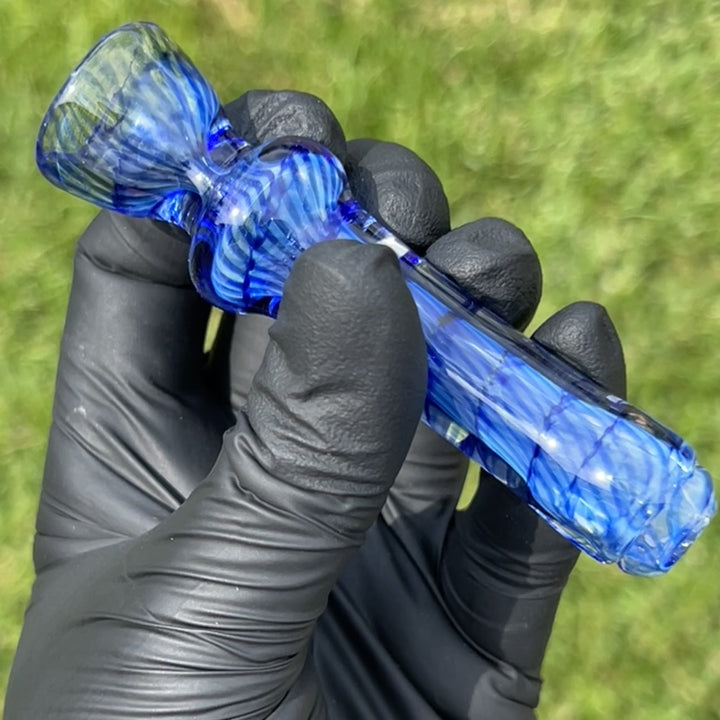 Coil Chillum Glass Pipe Schutz Glass