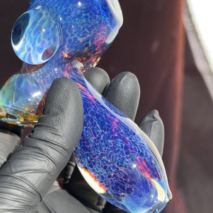 Purple Nebula Drop Hammer Glass Pipe Tako Glass