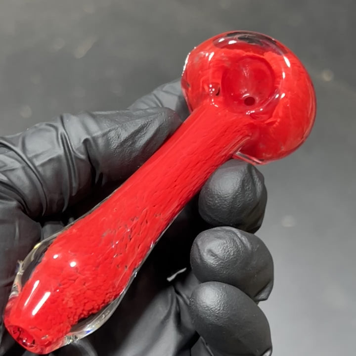 Cherry Red Pocket Pipe Glass Pipe Beezy Glass