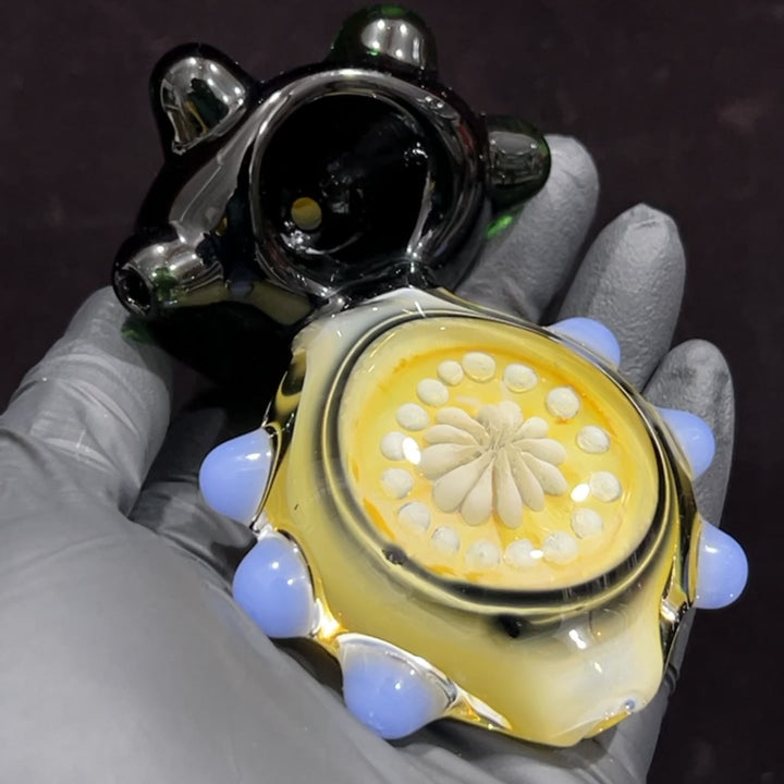 AK Locked Spoon Glass Pipe TG