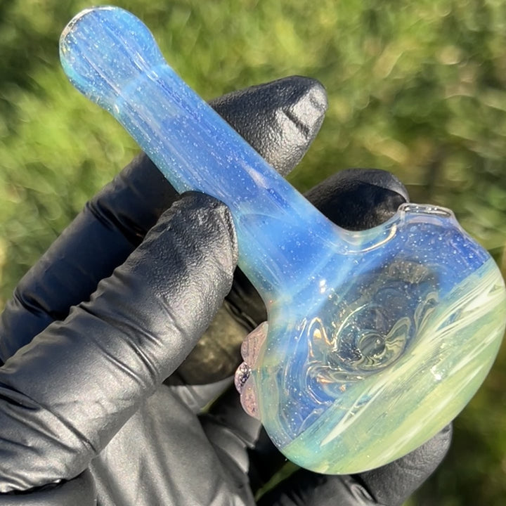 Green Spiral Pipe Glass Pipe Dan Longden Glass