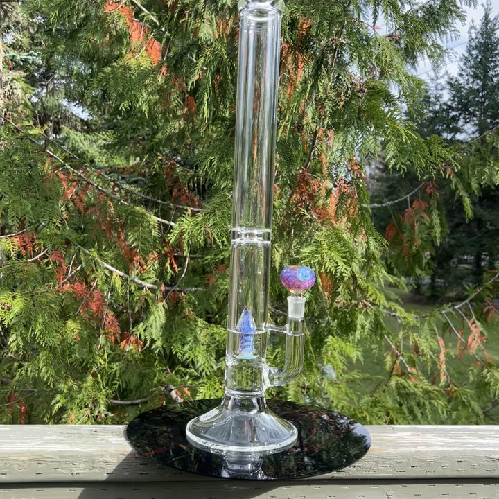 Purple Nebula 21" Bong Glass Pipe Tako Glass
