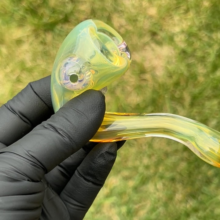 Fumed Spike Sherlock Glass Pipe Orosboro Glass
