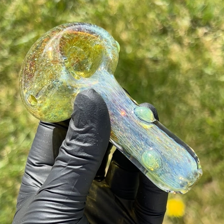 Mystery Aventurine Pipe Glass Pipe Chuck Glass