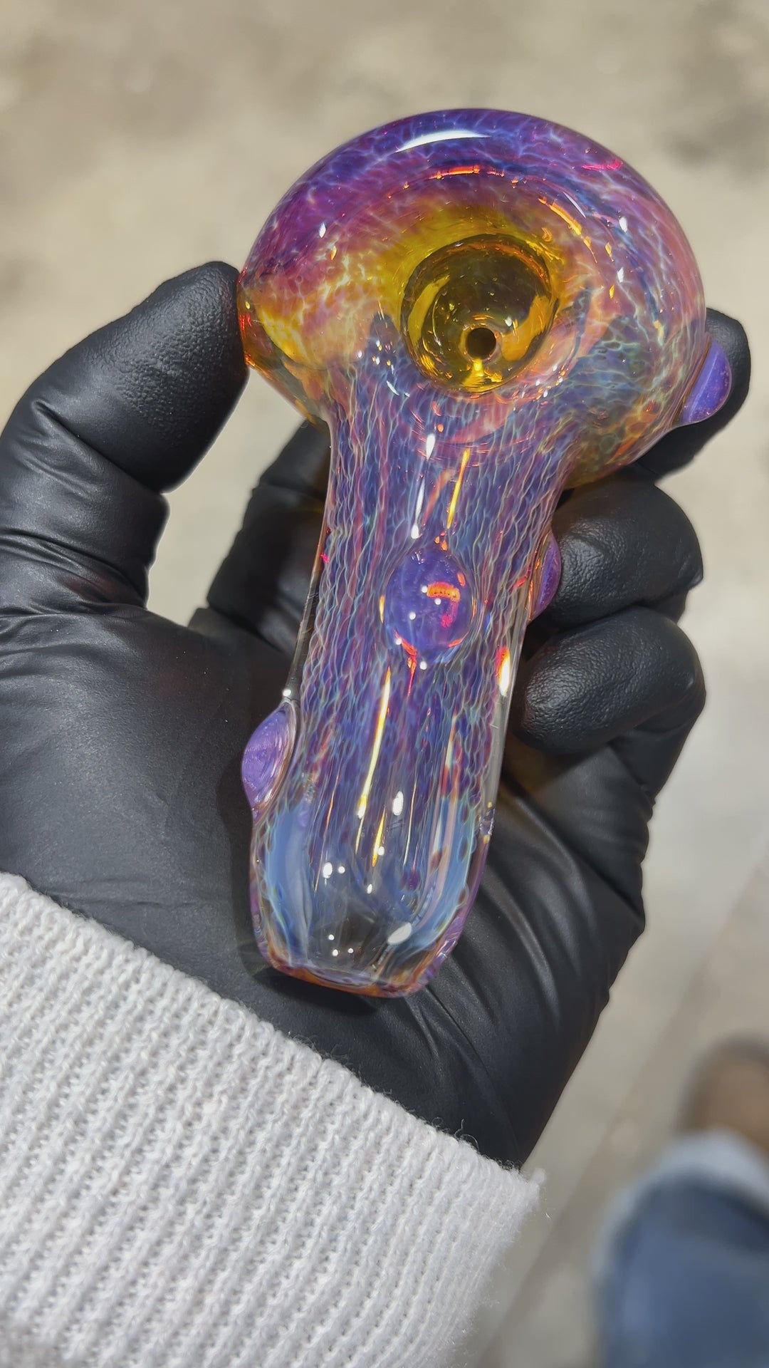 Thick Purple Pipe