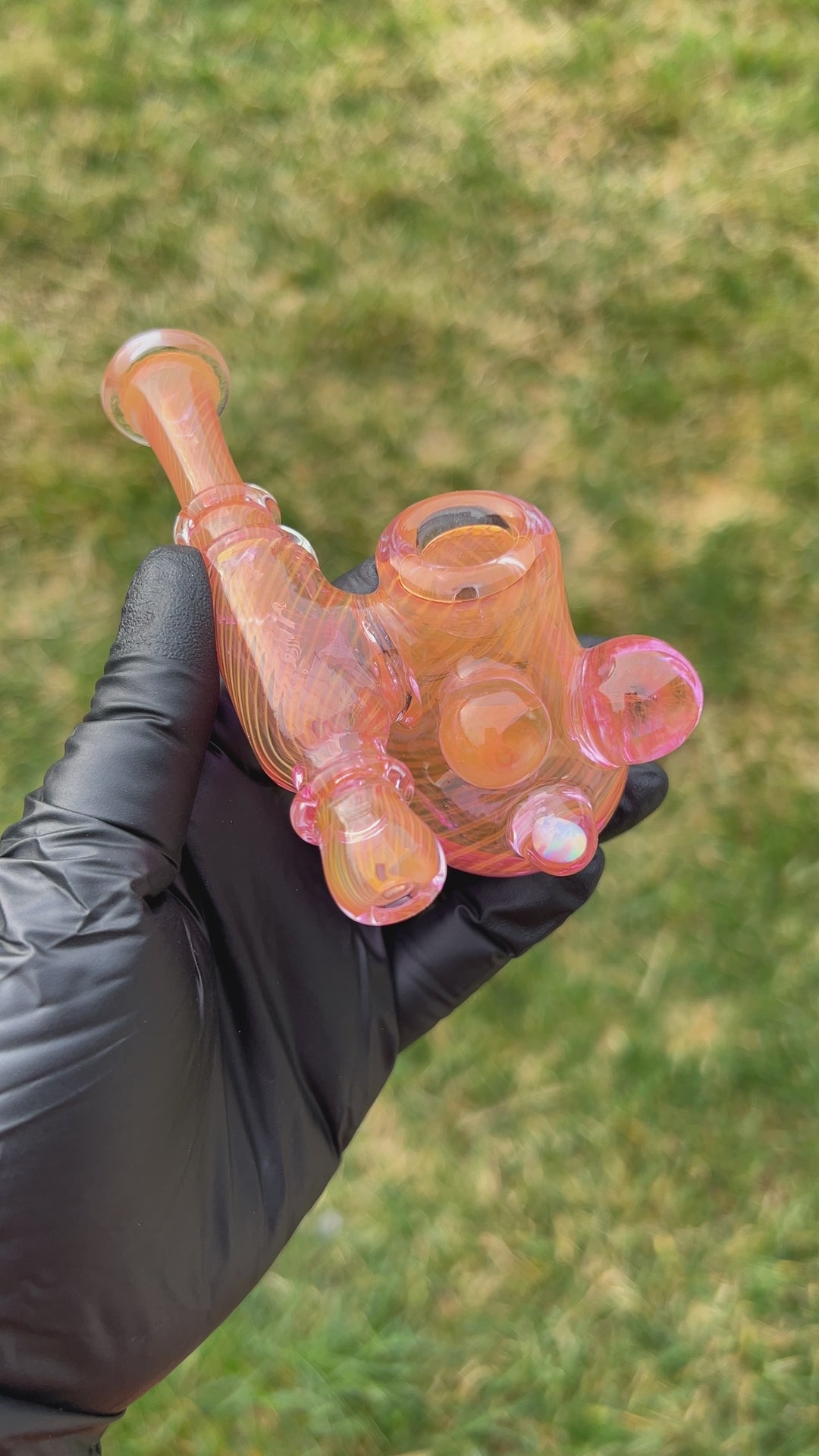 Gold Fumed Sidecar Pipe