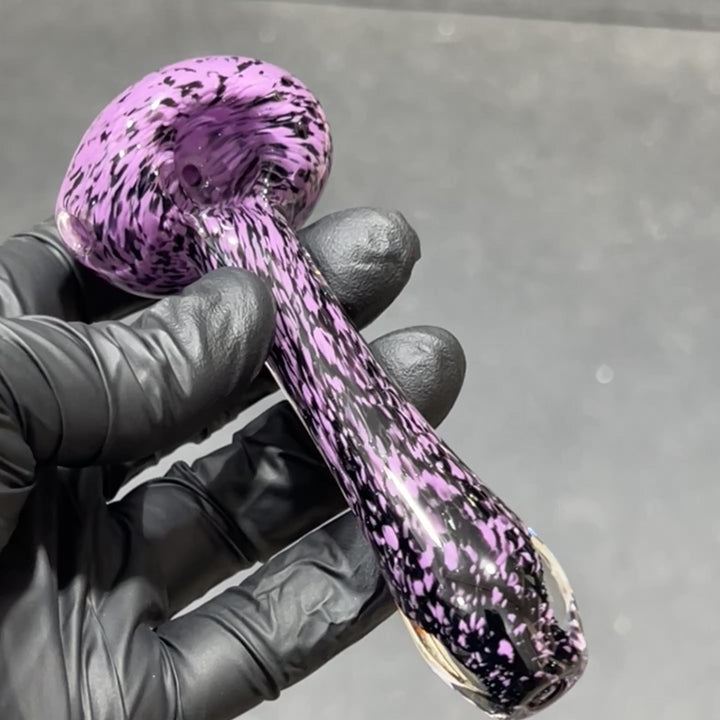 Grape Frit Pipe Glass Pipe Beezy Glass